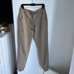 LIMITED EDITION FIGS - Beige Zamora Joggers